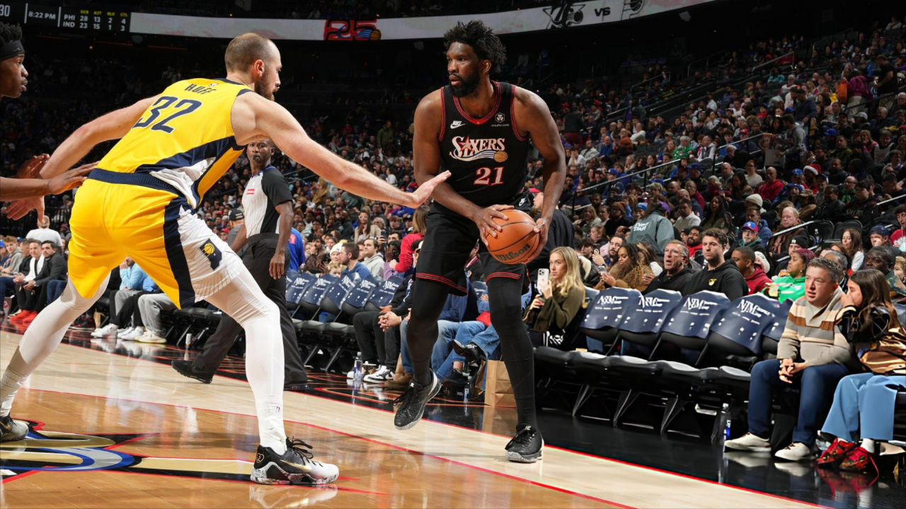 深圳队翻盘76人，恩比德点燃赛场