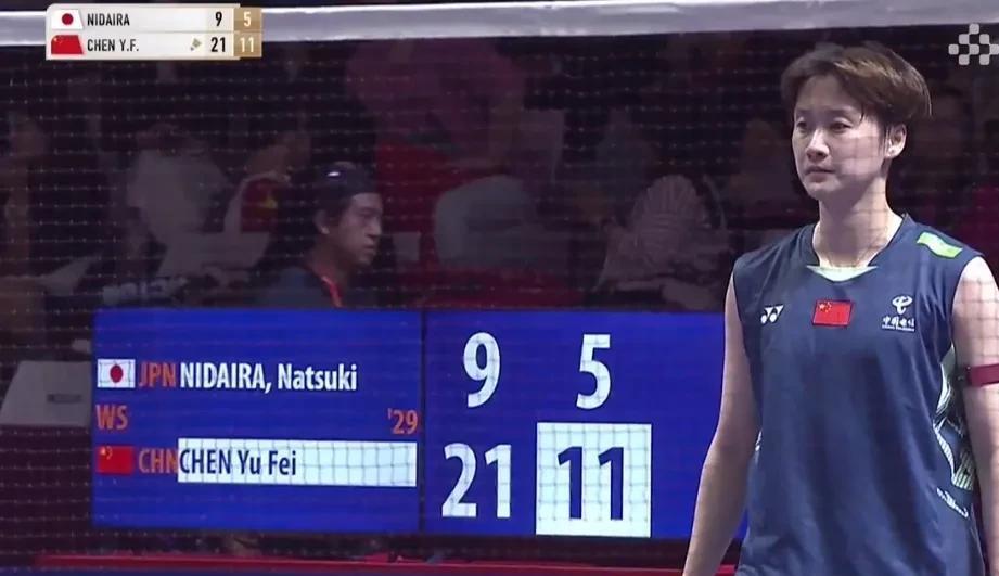 日本队碾压印尼队，陈雨菲扛起全队